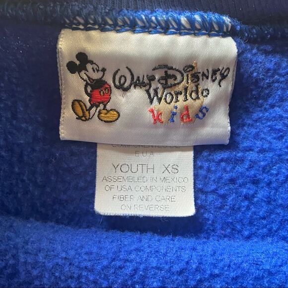 Walt Disney World Kids 100 Years of Magic Crewneck Sweatshirt Kids Sz XS - Picture 3 of 7